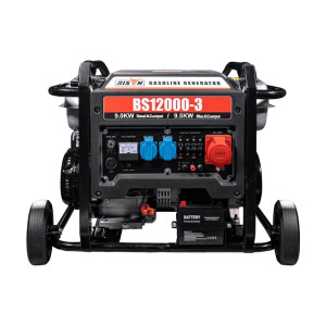 Генератор бензиновый трехфазный 9 кВт Bison BS12000-3