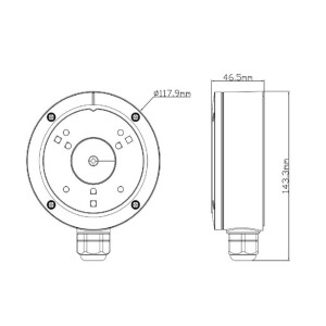 Коробка распределительная TVT TD-YXH0301