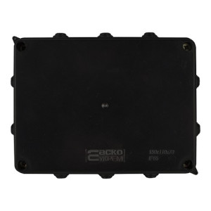 Розподільча коробка АСКО-УКРЕМ серії UAtmo Jet Black 150*110*70 (уп 10шт)