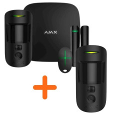 Комплект сигнализации Ajax StarterKit Cam + MotionCam Black