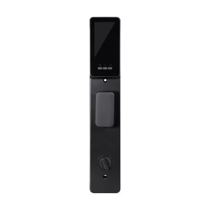 Замок Trinix TRL-8803BTV Black L/R з Bluetooth та Wi-Fi, розпізнаванням облич, долоней, зчитувачем відбитків пальців і карт Mifare