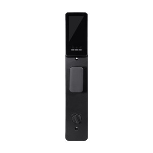 Замок Trinix TRL-8804BTV Black L/R з Bluetooth та Wi-Fi, розпізнаванням облич, долоней, зчитувачем відбитків пальців і карт Mifare