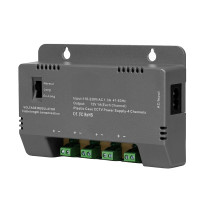Блок питания Kraft KRF-1204B (4CH) 60W, 4 канала нагрузки, 12V/1A на 1 канал, с регулятором напряжения Блок питания Kraft KRF-1204B (4CH) 60W, 4 канала нагрузки, 12V/1A на 1 канал, с регулятором напряжения