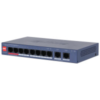 Комутатор Dahua DH-CS4010-8GT-110-V2 PoE 8 портів керований Комутатор Dahua DH-CS4010-8GT-110-V2 PoE 8 портів керований