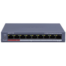 Комутатор Hikvision DS-3E0109P-E/M(C) POE 9 портів некерований