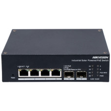 Коммутатор Hikvision DS-3T1506HP-EI-UPS PoE 4 порта управляемый