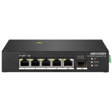 Коммутатор Hikvision DS-3T0306HP без БП 4 порта неуправляемый