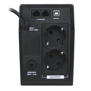 Источник бесперебойного питания (ИБП) LogicPower LP U650VA-P (390Вт)