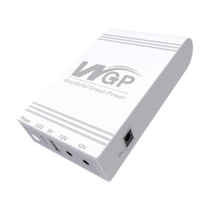 Источник бесперебойного питания Mini UPS WGP UPS103A 10400mAh 5V/12V/12V, для роутера и медиаконвертера
