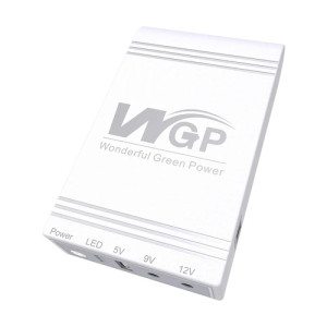 Источник бесперебойного питания Mini UPS WGP UPS103C 16000mAh 5V/12V/12V, для роутера и медиаконвертера