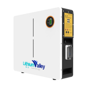 Аккумуляторная батарея Lithium Valley LV-BAT-W5.12Ac LiFePO4 100А/ч 51.2В 5120Вт/ч настенный монтаж