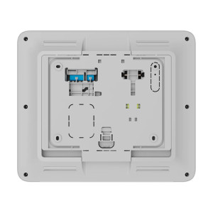Беспроводной ППКП Ajax EN54 Fire Hub Jeweller White с Wi-Fi, 2G/4G, Ethernet, поддержкой до 200 устройств и 40 пожарных зон