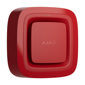 Бездротовий адресний пожежний оповіщувач звуковий Ajax EN54 FireProtect (Sounder) Jeweller Red