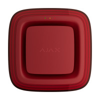 Бездротовий адресний пожежний оповіщувач світлозвуковий Ajax EN54 FireProtect (Sounder/VAD) Jeweller Red Бездротовий адресний пожежний оповіщувач світлозвуковий Ajax EN54 FireProtect (Sounder/VAD) Jeweller Red