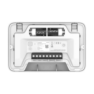 Бездротовий адресний модуль подвійного вводу/виводу Ajax EN54 I/O Module (2X2) для пожежної сигналізації White