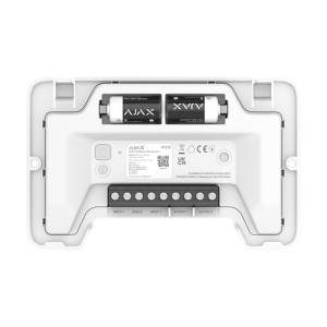 Бездротовий адресний модуль подвійного вводу/виводу Ajax EN54 I/O Module (2X2) для пожежної сигналізації White
