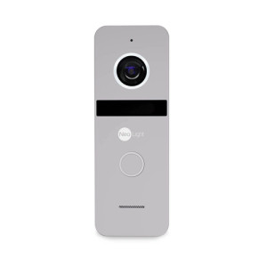 Комплект відеодомофона Neokit FHD PRO B Silverr: відеодомофон 7" з детектором руху і 2 Мп відеопанель