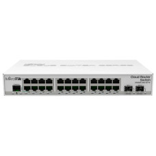 Коммутатор MikroTik 326-24G-2S+IN (CRS326-24G-2S+IN) 24 порта управляемый