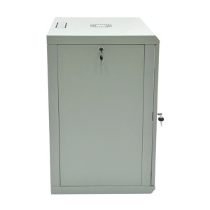 Шкаф серверный SteelNet 15U 600 x 500 для сетевого оборудования (стекло, серый)