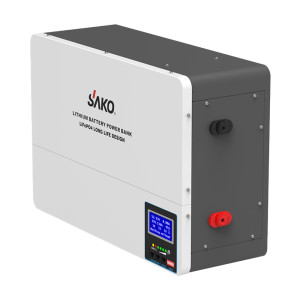 Акумуляторна батарея Sako SK-51.2V100Ah Li-Wall series 100А*год 51.2В 5120Вт*год LiFePO4 настінний монтаж