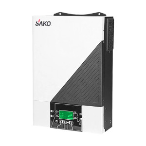 Комплект резервного живлення: автономний інвертор Sako SUNON IV 6.2KW/48V і акумуляторна батарея 51.2В Voltsmile V10 Classic