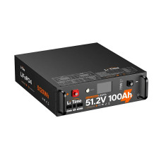 Акумуляторна батарея LiTime L51.2V100-100-COM-16-S3U 51.2В 5120Вт/год монтаж в стійку 19" LiFePO4
