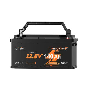 Аккумуляторная батарея LiTime H190 L12V140-150-H190-BT-4-AC150 12.8В 140А/час с Bluetooth LiFePO4