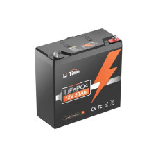 Акумуляторна батарея LiTime L12V20-20-BASIC-4-A20 12.8В 20А/год LiFePO4 Акумуляторна батарея LiTime L12V20-20-BASIC-4-A20 12.8В 20А/год LiFePO4