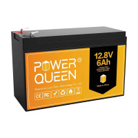 Акумуляторна батарея Power Queen P12V6-6-BASIC-4-A6 12.8В 6А/год LiFePO4 Акумуляторна батарея Power Queen P12V6-6-BASIC-4-A6 12.8В 6А/год LiFePO4