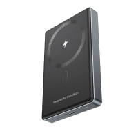 Повербанк Choetech B739 10000mAh QC3.0 PD3.0 беспроводная магнитная зарядка Black Повербанк Choetech B739 10000mAh QC3.0 PD3.0 беспроводная магнитная зарядка Black