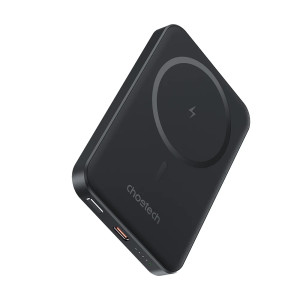 Повербанк Choetech B709 5000mAh PD3.0 беспроводная магнитная зарядка Black