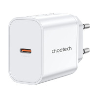 Сетевое зарядное устройство для Choetech PD3042 mini PD45W USB-C White