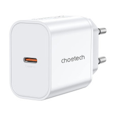 Мережевий зарядний пристрій Choetech PD3042 mini PD45W USB-C White Мережевий зарядний пристрій Choetech PD3042 mini PD45W USB-C White