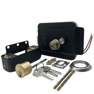 Электромеханический замок Covi Security CS-700 для контроля доступа Black