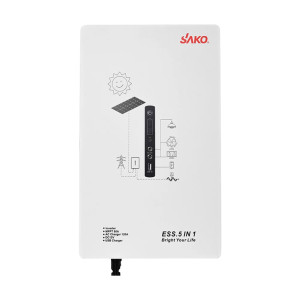 Портативна зарядна станція Sako Alpha-ESS-1000W/2KWh настінна, потужність 1000 Вт, енергоємність 2009.6 Вт/год, LifePO4
