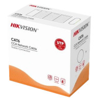 Кабель Hikvision DS-1LN6UU/CCA CAT6 U/UTP (305м) grey Кабель Hikvision DS-1LN6UU/CCA CAT6 U/UTP (305м) grey