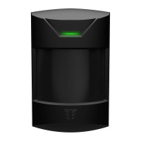 Бездротовий датчик руху з вбудованою сиреною Tiras X-Motion Alarm Black