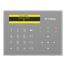 Клавиатура Tiras K-GLCD+ (grey)