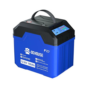 Аккумулятор LiFePO4 DC HOUSE 12.8V 100Ah Bluetooth Portable (ECO-LFP1210004)