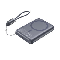 Повербанк Choetech B862 10000mAh 22.5W QC3.0 PD3.0 бездротова магнітна зарядка MagSafe Grey Повербанк Choetech B862 10000mAh 22.5W QC3.0 PD3.0 бездротова магнітна зарядка MagSafe Grey