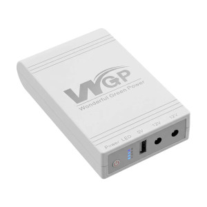 Источник бесперебойного питания Mini UPS WGP UPS103C 20000mAh 5V/12V/12V, для роутера и оптического терминала