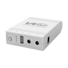 Джерело безперебійного живлення Mini UPS WGP UPS103A White 10400mAh 5V/9V/12V, для роутера та оптичного терміналу