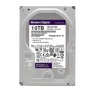 Жорсткий диск 10TB Western Digital WD Purple Pro WD101PURP для відеоспостереження з AI