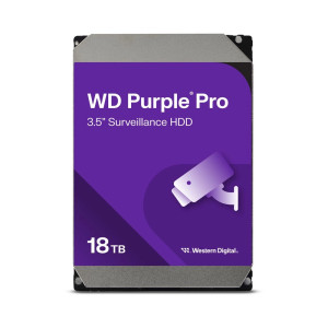 Жесткий диск 18TB Western Digital WD Purple Pro WD181PURP для видеонаблюдения по AI