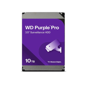 Жесткий диск 10TB Western Digital WD Purple Pro WD102PURP для видеонаблюдения с AI