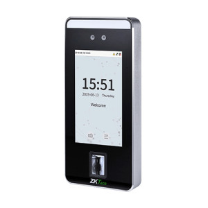 Биометрический терминал ZKTeco SpeedFace-V5L Intercom APP со считывателем карт Mifare, с Wi-Fi и функцией домофонии