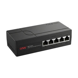 PoE-коммутатор ONV ONV-H3054PEBS неуправляемый 5-портовый 4 портами PoE