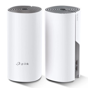 Домашня Mesh Wi-Fi система TP-LINK DECO E4 2PK AC1200 2xFE LAN/WAN MU-MIMO (DECO-E4-2-PACK)