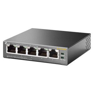PoE-коммутатор TP-Link TL-SG1005P 5-портовый с 4 PoE+ портами неуправляемый