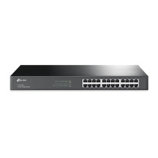 Коммутатор TP-LINK TL-SG1024 24-портовый неуправляемый гигабитный, установка в 19" стойку